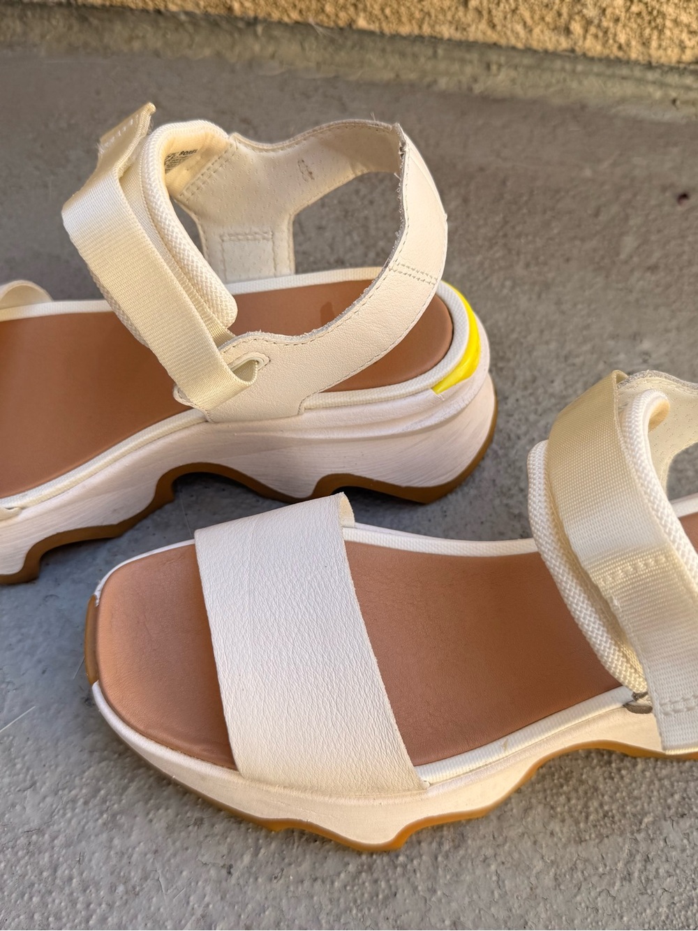 Sorel Women's Off-White Strappy Sport Sandal - Picture 3 of 4